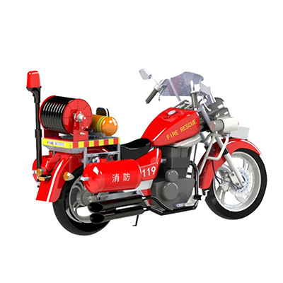 二輪消防摩托車
