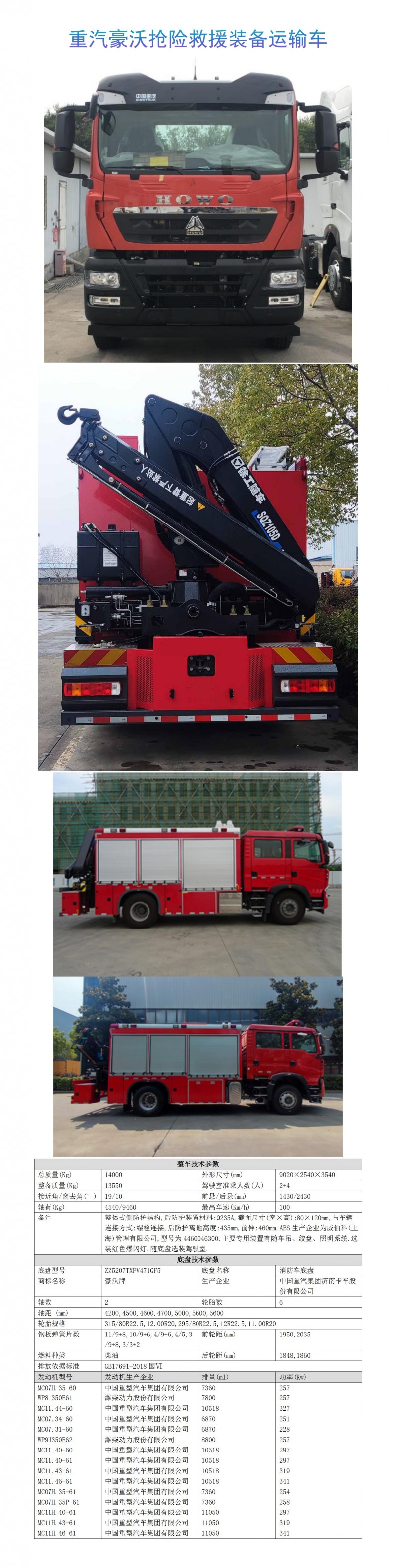YZR5140TXFJY130-H6型搶險救援消防車_01